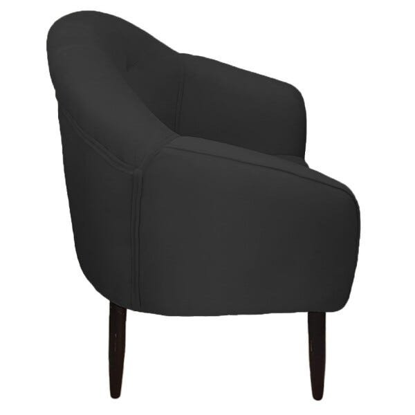 Poltrona Maia Suede Grafite - Dominic Decor - 2