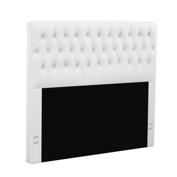 Cabeceira Dominic Corino Branco 1,60 - Dominic Decor - 1