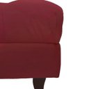 Ver imagem 3 de Puff Retro 1Mt Suede Vermelho - Dominic Decor