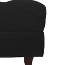 Ver imagem 3 de Puff Retro 1Mt Suede Preto - Dominic Decor