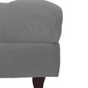 Ver imagem 3 de Puff Retro 1Mt Suede Cinza - Dominic Decor