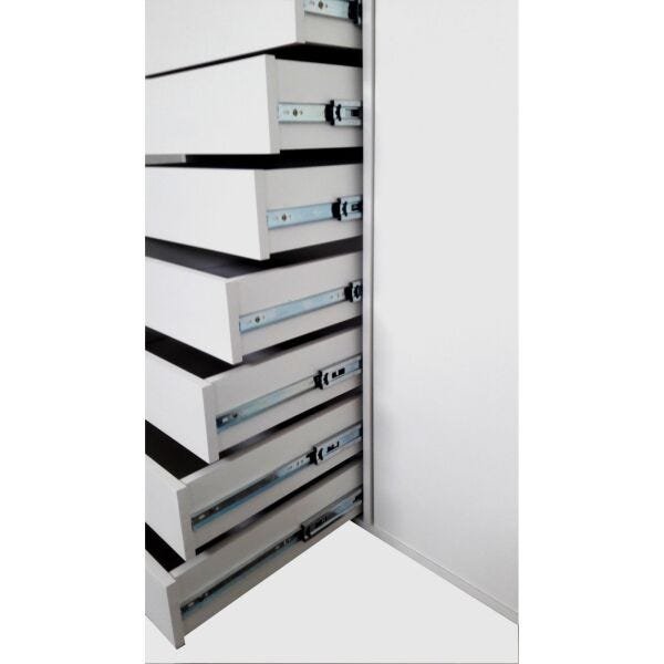 APARADOR BALCÃO 800/8 com PORTA CLICK GAVETEIRO CÔMODA CLOSET QUARTO SAPATEIRA ARMÁRIO COZINHA - 5