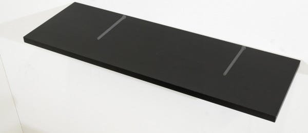 PRATELEIRA EM MDP COM SUPORTE INVISIVEL 20 X 40 CM UV PRETO - 4