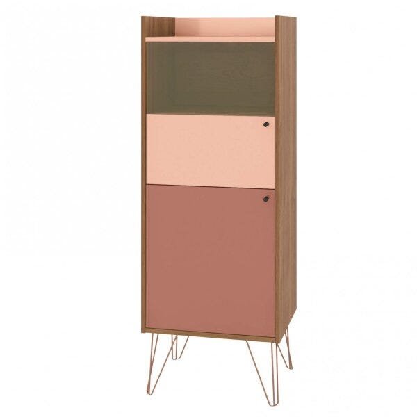 Cristaleira 2 Portas e Nicho Style Premium Caemmun - 2