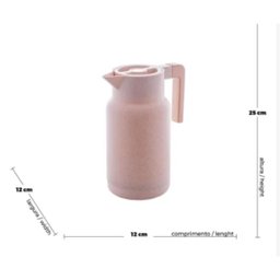 Garrafa Termica De Plastico Organic Nude 1L - 5