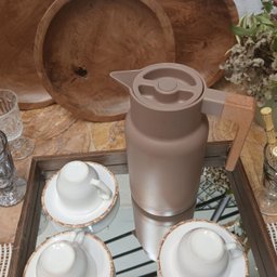 Garrafa Termica De Plastico Organic Nude 1L - 9