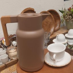 Garrafa Termica De Plastico Organic Nude 1L - 7