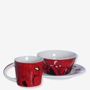 Ver imagem 2 de Kit 3 Peças Bowl, Caneca e Prato Homem Aranha