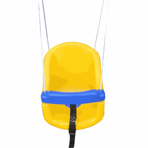 Balanço Bebê - com 1,5m de Corda Cor Amarelo