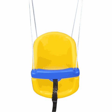 Balanço Bebê - com 1,5m de Corda Cor Amarelo