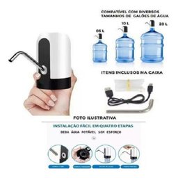 Torneira Elétrica Galão de Água Usb Bivolt Portátil 5 10 20l - 4