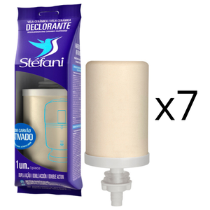 Kit 07 Un Vela Stéfani São João Declorante Carvão Ativado