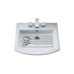 Lavatório Suspenso ou de Apoio 550x485 Hall Natação Branco - 1
