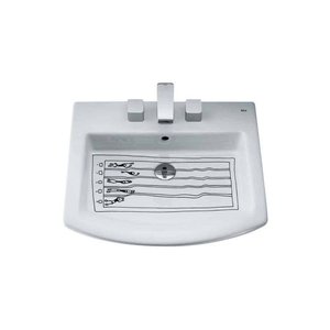 Lavatório Suspenso ou de Apoio 550x485 Hall Natação Branco