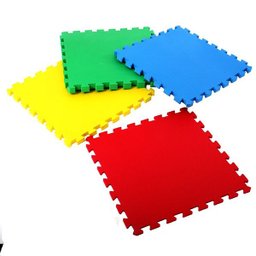 Kit Piscina de Bolinhas 1x1 + 500 Bolinhas Coloridas 76mm + Tatame Eva - 3