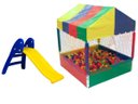 Ver imagem 1 de Kit Piscina de Bolinhas 1x1 + Escorregador Baby 2 Degraus