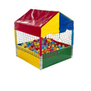 Ver imagem 2 de Kit Piscina de Bolinhas 1x1 + 500 Bolinhas Coloridas 76mm