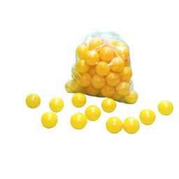 Bolinhas de Piscina Não Amassam TOP Amarelas 150 Unidades - 1