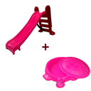 Ver imagem 1 de Tanque de Areia Tartaruga + Escorregador Médio 3 Degraus