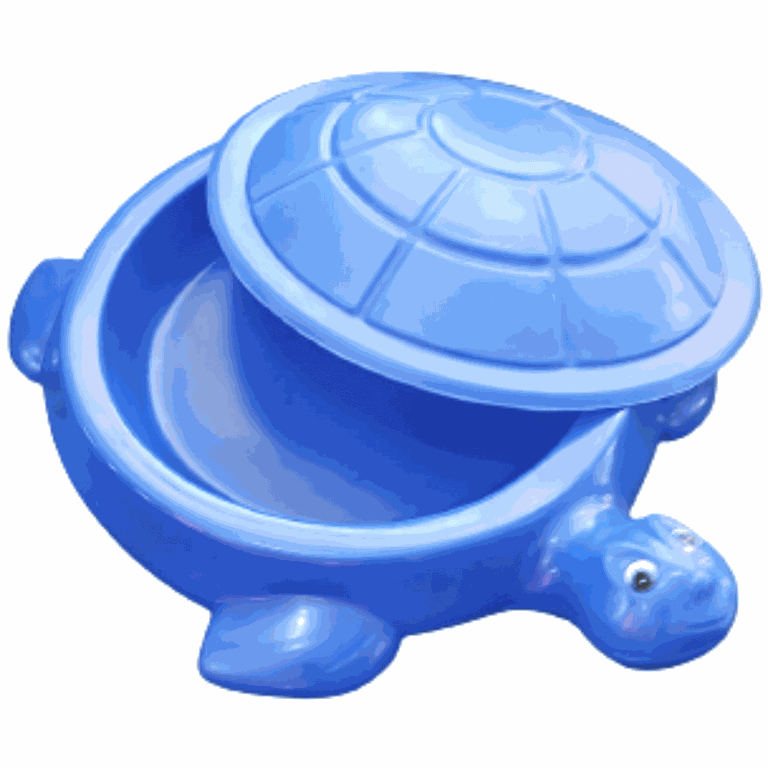 Tanque de Areia Jabuti - Bolinhas Areia Água - Azul