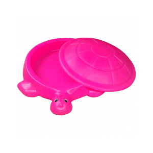 Tanque de Areia Tartaruga - Bolinhas e Água - Rosa