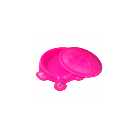 Tanque de Areia Tartaruga - Bolinhas e Água - Rosa