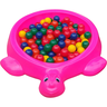 Tanque de Areia Tartaruga - Bolinhas e Água - Rosa - 2