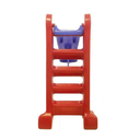 Ver imagem 2 de Escorregador Grande - 4 Degraus Azul com Vermelho