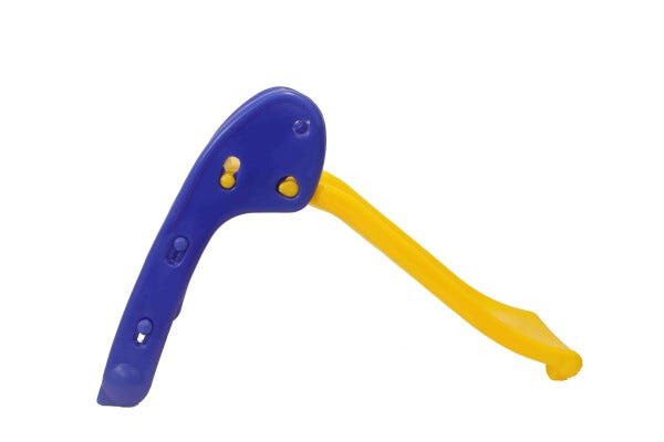 Escorregador Baby - 2 Degraus Amarelo com Azul - 1
