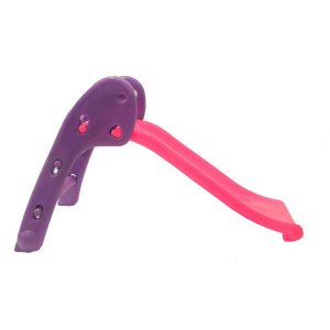 Escorregador Baby - 2 Degraus Rosa com Roxo