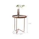 Ver imagem 5 de Jogo de Mesas Liechtestein Castanho Bronze