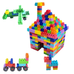 Mini Kit Blocos de Montar 300 Peças Brinquedo para Crianças - 2