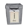 Cesto Organizador Cinza Laundry Dry - 1