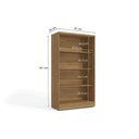Ver imagem 2 de Estante de Escritório 1013a 2 Portas C/ Chave Itapuã - Kappesberg
