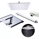 Ver imagem 4 de Ducha Chuveiro Quadrado 25x25 C/ Acabamento Registro Padrão Docol C31