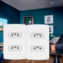 Ver imagem 1 de 2 Conjuntos, 2 Tomadas 10 a - 4x2" Weg Branco Composé