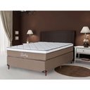 Ver imagem 2 de Colchão Umaflex Dallas 138x188x30 Casal Marrom/branco
