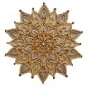 Mandala 3D em madeira em MDF - Modelo Anambé - Tamanho M 60cm - MDF cru 3mm cortado a laser - 1
