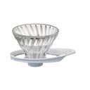 Ver imagem 1 de Suporte Coador Hario Vidro Branco V60-01 - 1-2 Xíc