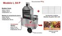 Ver imagem 2 de Carrinho de Churrasco Luxo com Rodas Pneumatica L04p Cefaz