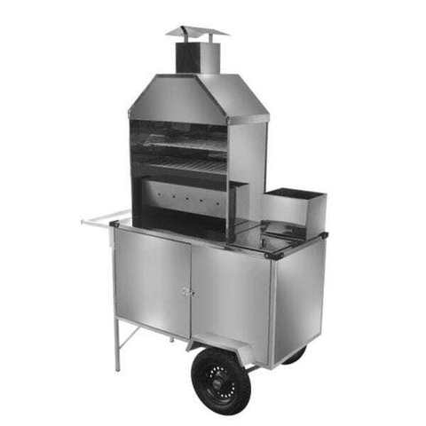 Carrinho de Churrasco Luxo com Rodas Pneumatica L04p Cefaz