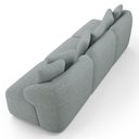 Ver imagem 7 de Sofá 3 Lugares para Sala de Estar Living 228cm Arlo F04 Linho Cinza - Lyam Decor