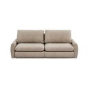 Ver imagem 2 de Sofá Retrátil Luka 2.30m 3 Lugares Pillow Top 18cm Molas Ensacadas Estilo Luxo Sala Moderna - Palha