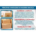 Ver imagem 4 de Conjunto: Mesa Sala Jantar Pietã¡ Curvo 180cm + 6 Cadeiras Dakota Madeira Naturale/off White -