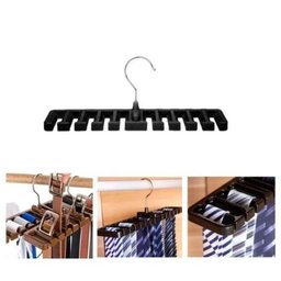 Cabide Organizador Multifuncional para Cintos e Gravatas - 3