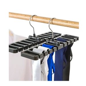 Cabide Organizador Multifuncional para Cintos e Gravatas