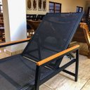 Ver imagem 4 de Kit de Lazer para Jardim e Piscina: Mesa Ripada, 6 Poltronas, 2 Espreguiçadeiras e Ombrelone | Bege 