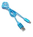 Ver imagem 5 de Cabo Usb A-macho Micro Usb 2.0 - 1 Metro Hayom - Cb1117 Azul