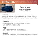 Ver imagem 4 de Sofá Retrátil e Reclinável Istambul Caixa Zero 2,40m Pillow de 15cm - Movenzo Estofados