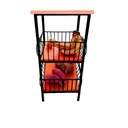 Ver imagem 7 de Fruteira de Ferro e Madeira Ladrilho Hidráulico Artesanal Ladrilho S02